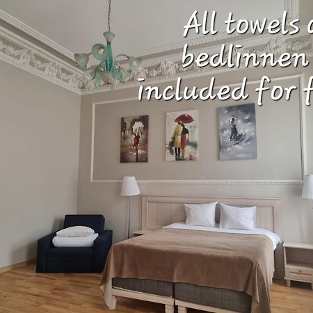 City Inn Riga Apartment, Barons Promenade With Parking Luaran gambar